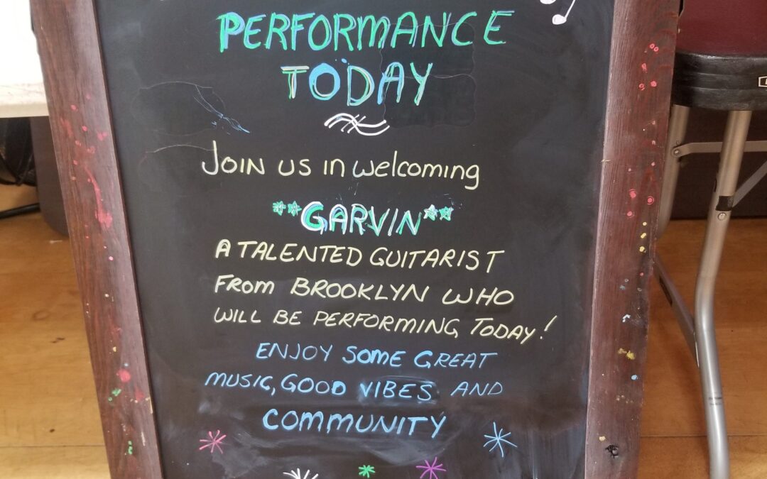 Music, Community, and Giving Back: A Special Performance by Garvin